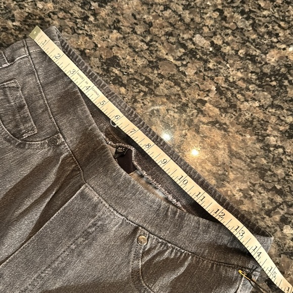 DG2 Diane Gilman gray jeggings NWT L - Picture 9 of 12
